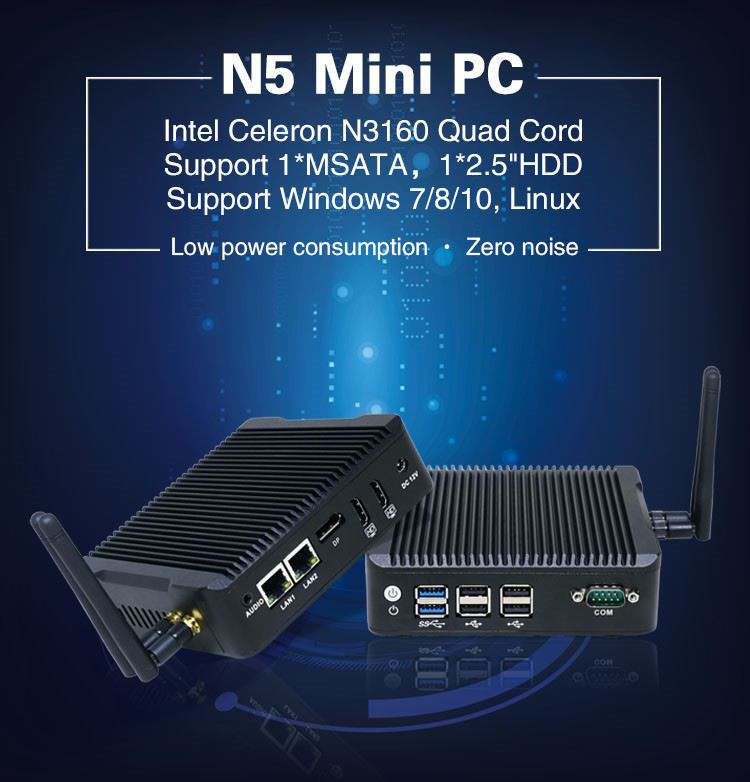 Fanless mini pc 1