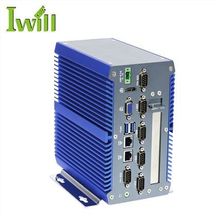 J1900 Quad Core Fanless IPC Nrog 1 * PCI Qhov